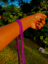 Load image into Gallery viewer, Eggplant Purple Waist bead
